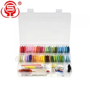 Colorful Thread Needlework Tools Kit Handmade China Sewing Thread Set for Gift