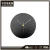 Import Commercial High Quality Natural Stone Black Slate Wall Clock from China