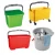 Import Commercial Industrial Hospital Hotel Plastic Janitorial Tools Janitor Cart Cleaning Trolley from China