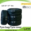 Competitive price tyre cover set for protect tyre