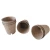 Import Compostable pulp seedling flower pot seeding cup seed starting slurry moulded seedling raising cup from China