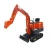 Import Construction Machine 0.8ton cheap mini excavator for sale from China