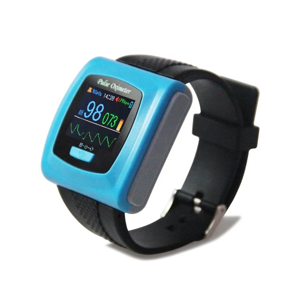 CONTEC CMS50F Medical Wrist Pulse Oximeter SPO2 with LED Display