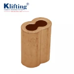 Copper Hourglass Ferrule In Other Hardware For Wire Rope