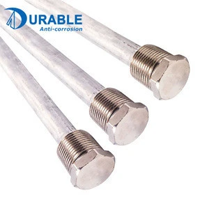 Corrosion control Extruded Water Tank Magnesium Anodes Rod for solar or electric water heaters