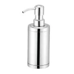 Cosmetic Packaging Custom Empty Airless Shampoo Hand Wash Liquid Dispenser Stainless Steel Lotion Pump bottle