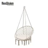 Cotton Handmade Macrame Hanging Hammock Swing Chair for Indoor Outdoor Patio