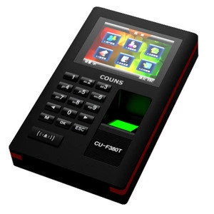 COUNS F-380 Color Screen Economical TCP/IP USB standalone rfid door lock fingerprint access control