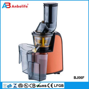 Countertop Masticating Slow Juicer Juice and Drink Maker, Stainless Steel