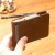 Import Crazy horse leather money clip business credit card holder RFID blocking minimalist bifold mens wallet from China