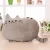Import Creative cute biscuit cat pillow can be customized logo big face cat toy pillow from China