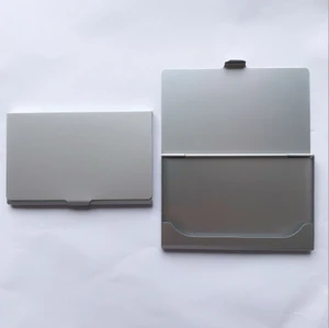 Creative personality metal business card holder Aluminum card case