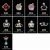 Import Crown Rhinestone 3D Bow Japanese Nail Art Charms Supplies For DIY Finger Decoration from China