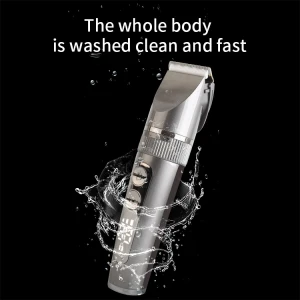 Custom adjustable 2020 new style electric hair clipper professional hair trimmer cutting machine charging pusher led display