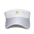 Import custom embroidery mens short sports visor /sun visors cap hat from China