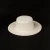 Import Custom Fedora Boater Simple White Colour Blank Fine Paper Straw Hat for Women Men Beach Casual Dress Sun Protection from China