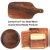 Import Custom Logo Natural Acacia Large Bowels Wood Serving Salad Bowl And Plates Set Acacia Bowl from China