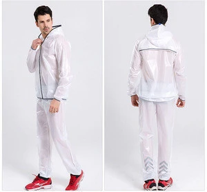 Custom Logo Printing Fashion Design Waterproof Disposable Adults Raincoat