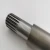 Import Custom made metal agricultural machinery rectangular spline and involute transmission shaft Online from China