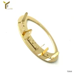 Custom metal bag accessories handbag handle decoration hardware bag frame