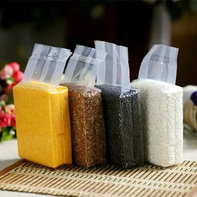 Custom Packaging Bag Rice Packaging Bag Vacuum Packaging Bag Eco-Friendly Bag Packaging Supplier