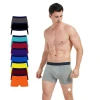 Custom print logo/ mens boxers oem custom underwear boxer shorts