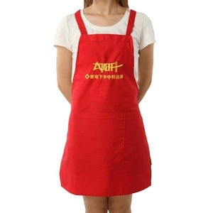 Custom printed polyester apron for promotion
