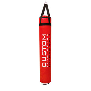 Custom Printing Punching Bags with Chain for hanging no MOQ Free Art Work Mock Up Preparation by Custom Fight Gears