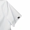 Custom  Screen printing White 95% Cotton 5% Spandex Soft Men Tshirts
