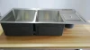 Custom Size Multifunction Handmade Double Stainless Steel Kitchen Sink With Waste Bin