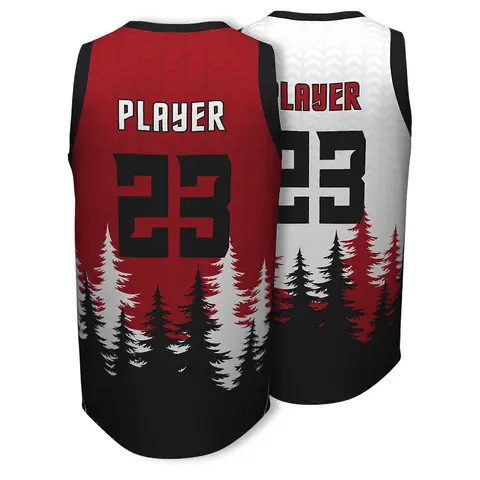 Custom Sublimation Best Basketball Uniform Embroidery Latest Basketball Jersey Design