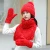 Import Customizable women&#x27;s winter hats and scarves suit all-match cold protection plus velvet ear protection cute wool knitted hat from China