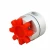 Import Customize jaw spider plum coupling/Flexible shaft coupling key stop bolt type from China