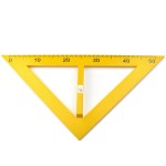 Customized Educational Plastic Triangular Geometric Ruler Set Square for Teachers