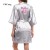 Import Customized Embroidered Logo Satin Pajama Button Front Shirt And Matching Shorts Sleepwear from China