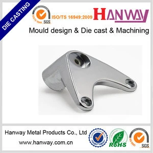 Customized furniture hardware aluminum corner bracket