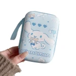 Cute Charger Digital Storage Bag Earphone Data Cable Storage Bag Cartoon CCD Camera Portable Hard Case Girl Outdoor