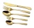 Import Cutlery set stainless steel gold cutlery stainless steel flatware gold plated from China