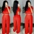 Import D94167 women set clothing fashion short sleeve solid color two piece pants set ladies printed pants suits 2021 new arrivals from China