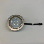 DC12V 4000K Brushed nickel  led cabinet lighting