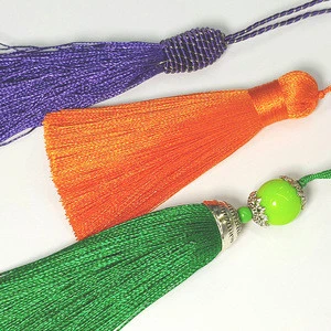 Decoration Colorful Tassel Fringe For Textile Accessories