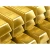 Import Decoration Hot Sale High Quality Solid Door Stop Plated Gold Bullion Bars Gold Bars 24k Pure Bullion from China