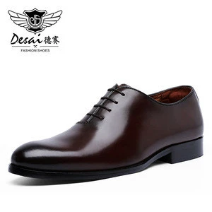 DESAI Luxury Leather Dress Shoes New Design Men Dress Shoes