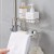 Import Detachable Stainless Steel Hanging Bathroom Kitchen Drainer Faucet Caddy Sponge Holder from China