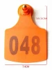 different animals orange adult cattle ear tag/calf ear tag