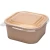 Import Different size 500-1400ml 100% Compostable Biodegradable Take Away  kraft paper Rectangular Paper bowl from China