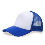 Digital Printing Hat Sublimation Printed Blank Baseball Mesh Cap Trucker
