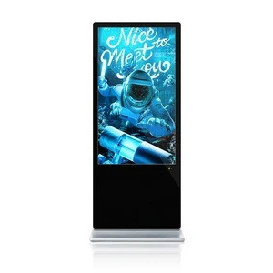 Digital signage kiosk advertising player touch screen