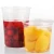 Import disposable clear food plastic containers PET 16oz fruit packaging salad bowls with lids from China