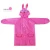 Import Disposable Waterproof for Kids Pvc Rainwear Poncho Cartoon Animal Style baby raincoat from China